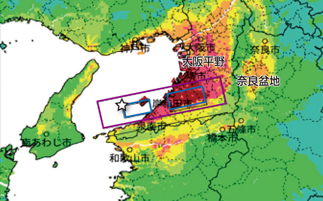 断層型地震