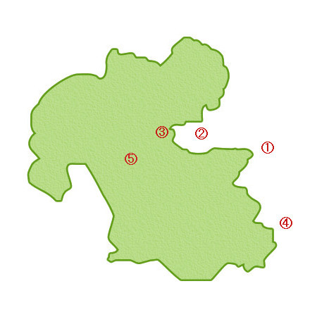 「大分県」の過去の被害地震MAP