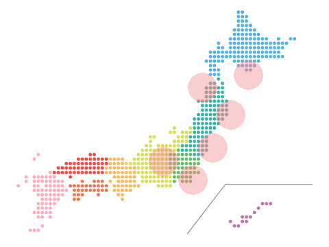 先週末(18日～19日）の地震活動状況