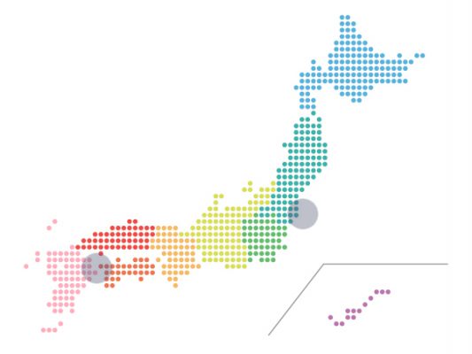 昨日（23日）の地震活動状況