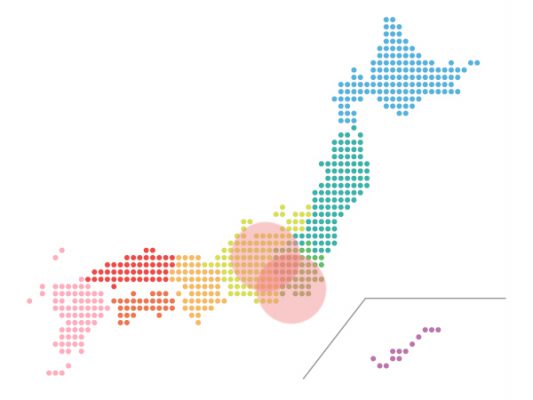 本日（2021年4月14日）の地震活動傾向