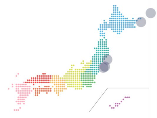 昨日（19日）の地震活動状況