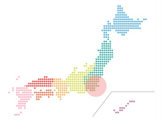 本日（2021年10月13日）の地震活動傾向