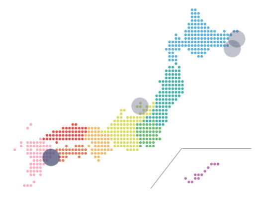 先週末(22日～23日）の地震活動状況