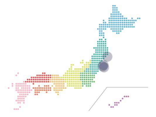 先週末(11日～12日）の地震活動状況